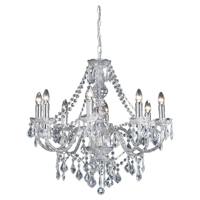 Louise Chandelier Rosdorf Park Finish: Clear Acrylic, Number Louise Chandelier Rosdorf Park Finish: Clear Acrylic, Number